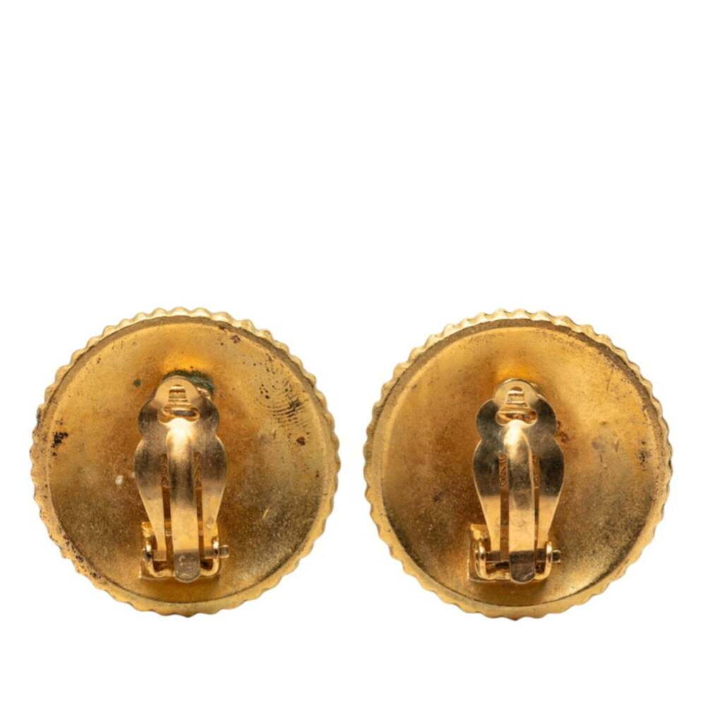 CHANEL Gold Earrings - Picture 2 of 3